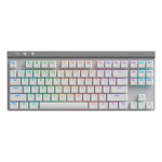 Teclado Gamer Logitech G515 Lightspeed TKL,  Mecanico, Inalambrico, Bluetooth, Blanco, Ingles - 920-012535