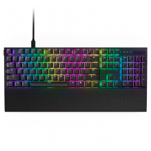 Teclado Gamer NZXT Function 2 RGB, Mecanico, Switch optico, Alambrico, USB, Negro, Ingles - KB-001NB-US