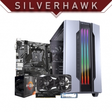 PC Gamer Silverhawk | Ryzen 5 5500 | 16 GB 3200 MHz | SSD M.2 500 GB | RTX 3050 6 GB